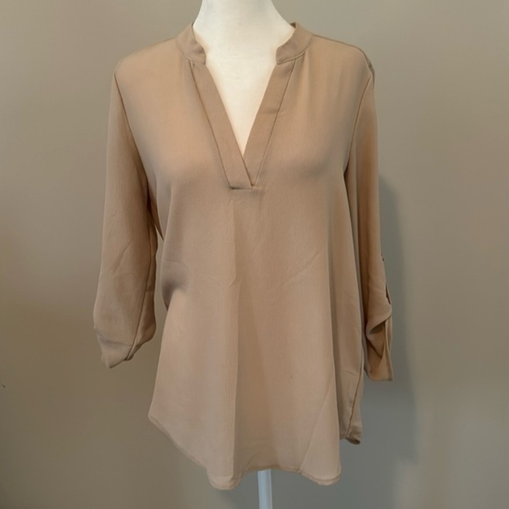Tan Blouse